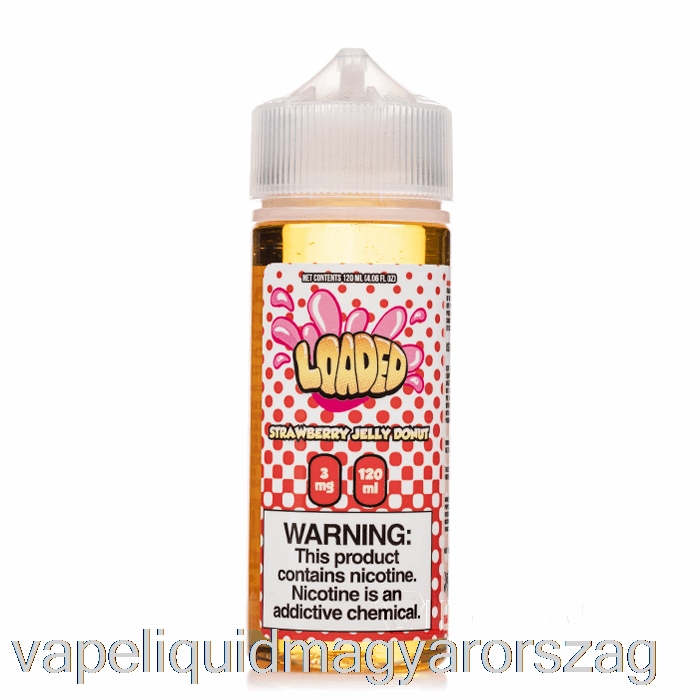 Eperzselé Fánk - Töltött E-liquid - Kíméletlen Gőzök - 120ml 0mg Vape Toll
